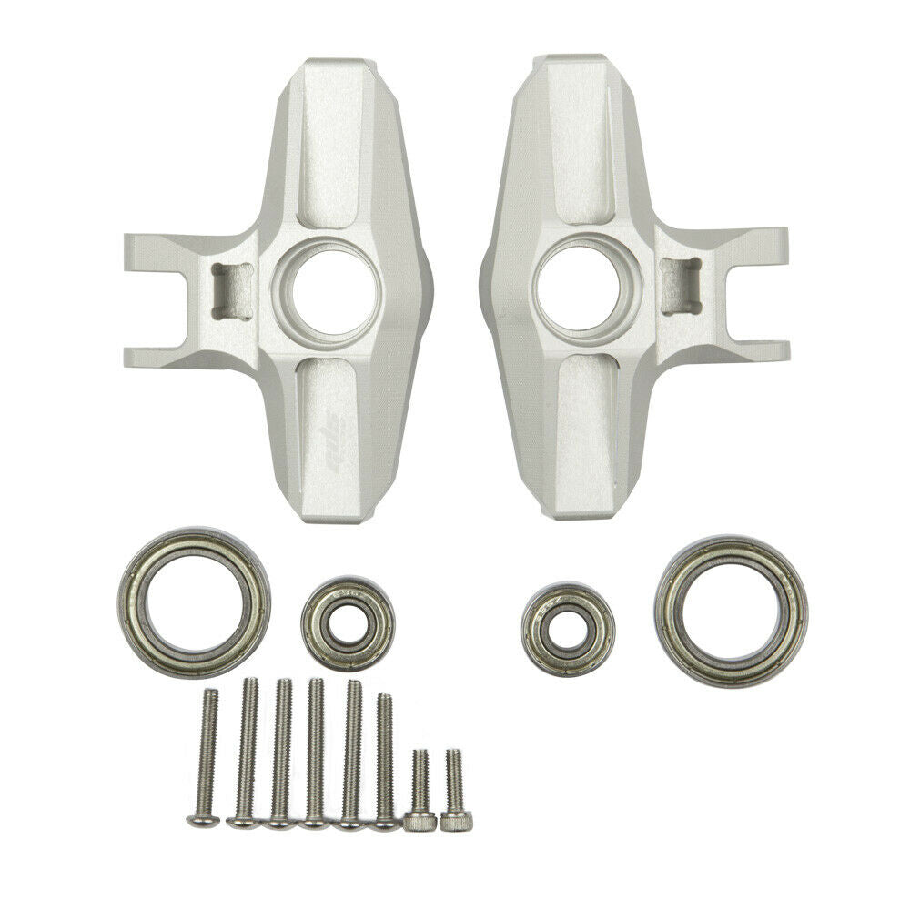 GDS Racing Aluminum Steering Blocks Knuckle Silver for 1/7 Traxxas UDR (Pair)