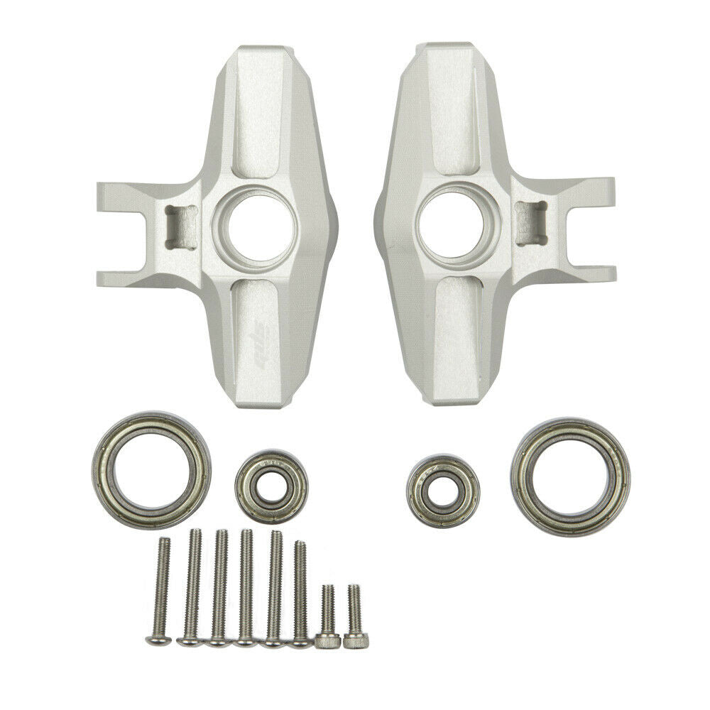 GDS Racing Aluminum Steering Blocks Knuckle Silver for 1/7 Traxxas UDR (Pair)