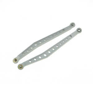 GDS Racing Aluminum Rear Upper Linkage Rod for RC Axial Racing RR10 Silver