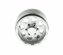 Load image into Gallery viewer, GDS Racing Four 1.9&quot; Silver Alloy Beadlock Wheel Rim Wide 1&quot; for RC Model #093SL