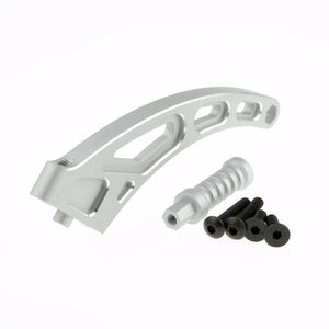 GDS Racing Alloy Rear Chassis Brace Silver for Team LOSI DBXL 1/5, 1(one) Piece