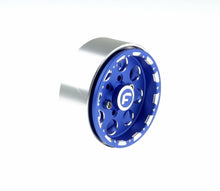 Load image into Gallery viewer, GDS Racing Four 1.9&quot; Blue Alloy Beadlock Wheel Rim Wide 1&quot; for RC Model #093BL