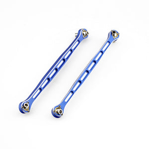 GDS Racing Alloy Tie Rods Blue for Traxxas 1/5 Xmaxx Silver 2 pieces