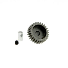 Load image into Gallery viewer, GDS Racing M0.8 27T Pinion Gear Steel for RC Car 1/8&quot; 3.175mm and 5mm Shaft