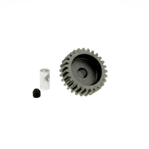 GDS Racing M0.8 27T Pinion Gear Steel for RC Car 1/8" 3.175mm and 5mm Shaft