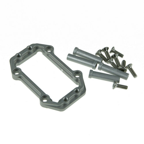 GDS Racing Aluminum Servo Mount for Arrma Kraton Senton Tailon Typhon (Silver)