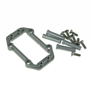 GDS Racing Aluminum Servo Mount for Arrma Kraton Senton Tailon Typhon (Silver)