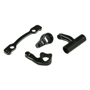 GDS Racing Alloy Steering Assembly for Arrma Kraton Senton/Talion/Typhon Black
