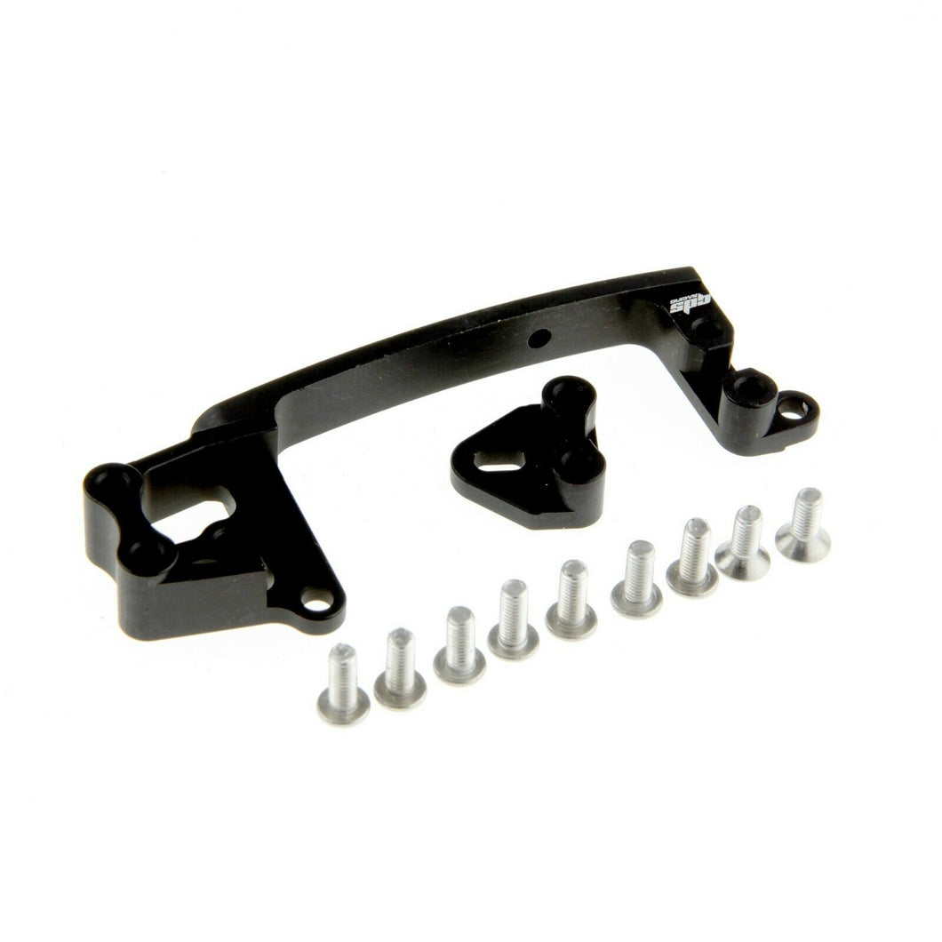 GDS RACING CNC Servo Mount for AXIAL SCX10 II 90047 Black