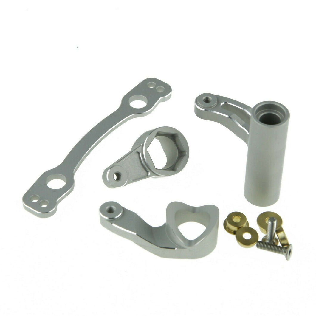 Blue Aluminum Mount Aluminum RC Part Aluminum Steering Servo Mount For Arrma 1/8 Scale RC Cars - Typhon, Kraton, Senton, Talion, Outcast Models Aluminum Steering Mount Typhon Kraton Arrma Servo Mount Blue Aluminum Mount Aluminum RC Part Aluminum Steering Servo Mount For Arrma 1/8 Scale RC Cars - Typhon, Kraton, Senton, Talion, Outcast Models Aluminum Steering Mount Typhon Kraton Arrma Servo Mount