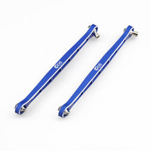 Load image into Gallery viewer, GDS Racing Alloy Tie Rods Blue for Traxxas 1/5 Xmaxx Silver 2 pieces