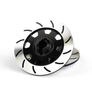 GDS Racing Aluminum Wheel Hex Hub Brake Disc and Red Caliper for Traxxas UDR