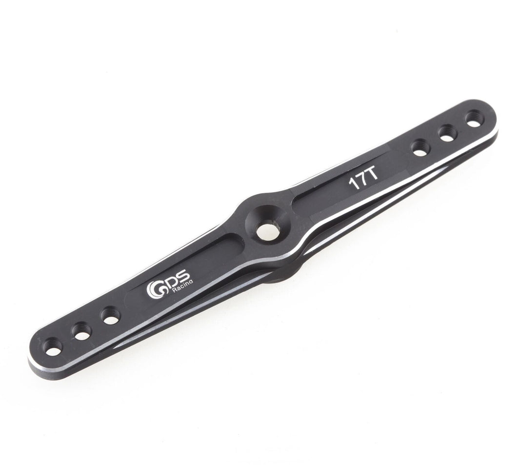 GDS Racing 17T Alloy Servo Arm Black for HPI Baja 5B 5T Losi 5T DBXL Rcmk XCR