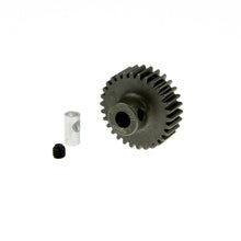 Load image into Gallery viewer, GDS Racing M0.8 30T Pinion Gear Steel for 1/8&quot; 3.175mm and 5mm Shaft