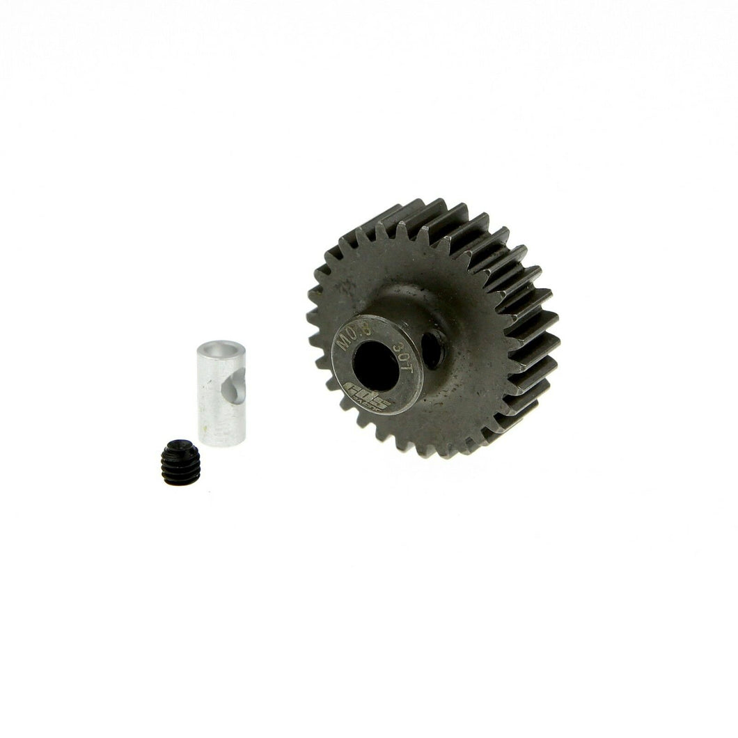 GDS Racing M0.8 30T Pinion Gear Steel for 1/8