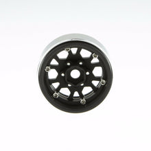 Load image into Gallery viewer, GDS Racing Four 1.9&quot; Black Alloy Beadlock Wheel Rim Wide 1&quot; for RC Model #096