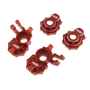 GDS Racing Alloy Front Portal Drive Housing Full R/L for Traxxas TRX-4 1/10 Red