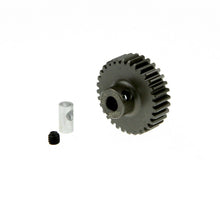 Load image into Gallery viewer, GDS Racing M0.8 32T Pinion Gear Steel for 1/8&quot; 3.175mm and 5mm Shaft
