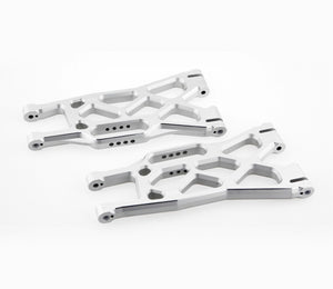 GDS Racing Alloy Front/Rear Lower Arms Silver for Traxxas X-Maxx Truck 1/5 (2pc)
