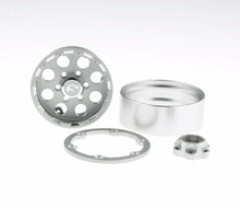 Load image into Gallery viewer, GDS Racing Four 1.9&quot; Silver Alloy Beadlock Wheel Rim Wide 1&quot; for RC Model #093SL