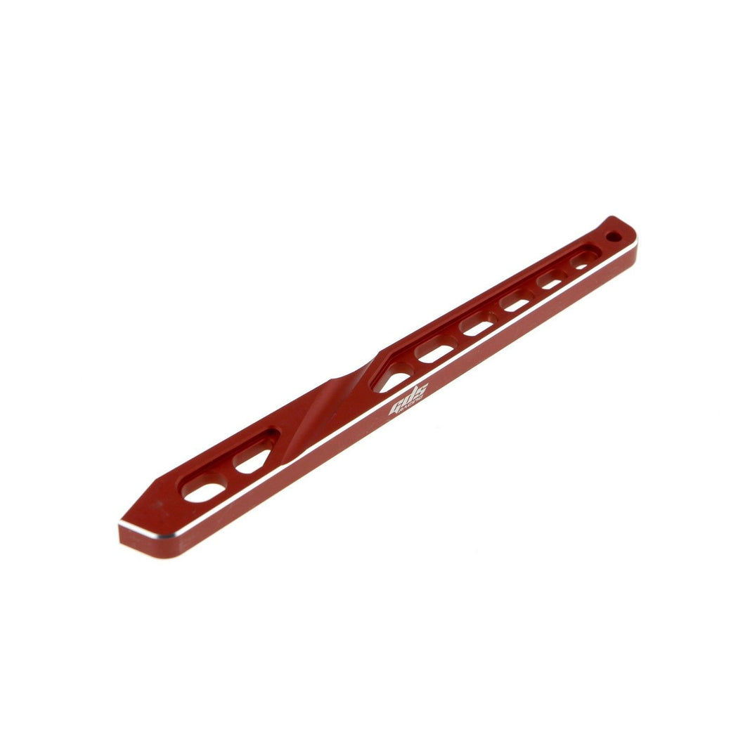GDS Racing Aluminum Long Rear Chassis Brace for Arrma Kraton/Talion Red