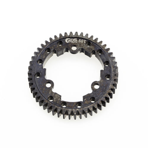 GDS Racing 50T Hard Steel Spur Gear 50 Tooth RC Monster Truck Traxxas X-MAXX 1/5, Manual Gear Mesh Setting Required