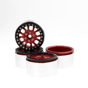 GDS Racing Four 2.2"  Alloy Beadlock Wheel Rim 35mm Wide for RC Model #110