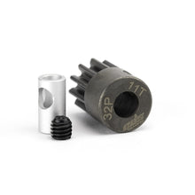 Load image into Gallery viewer, GDS Racing 11T 32P Steel Pinion Gear for 1/8&quot;(3.175mm) and 5mm Shaft, RC model